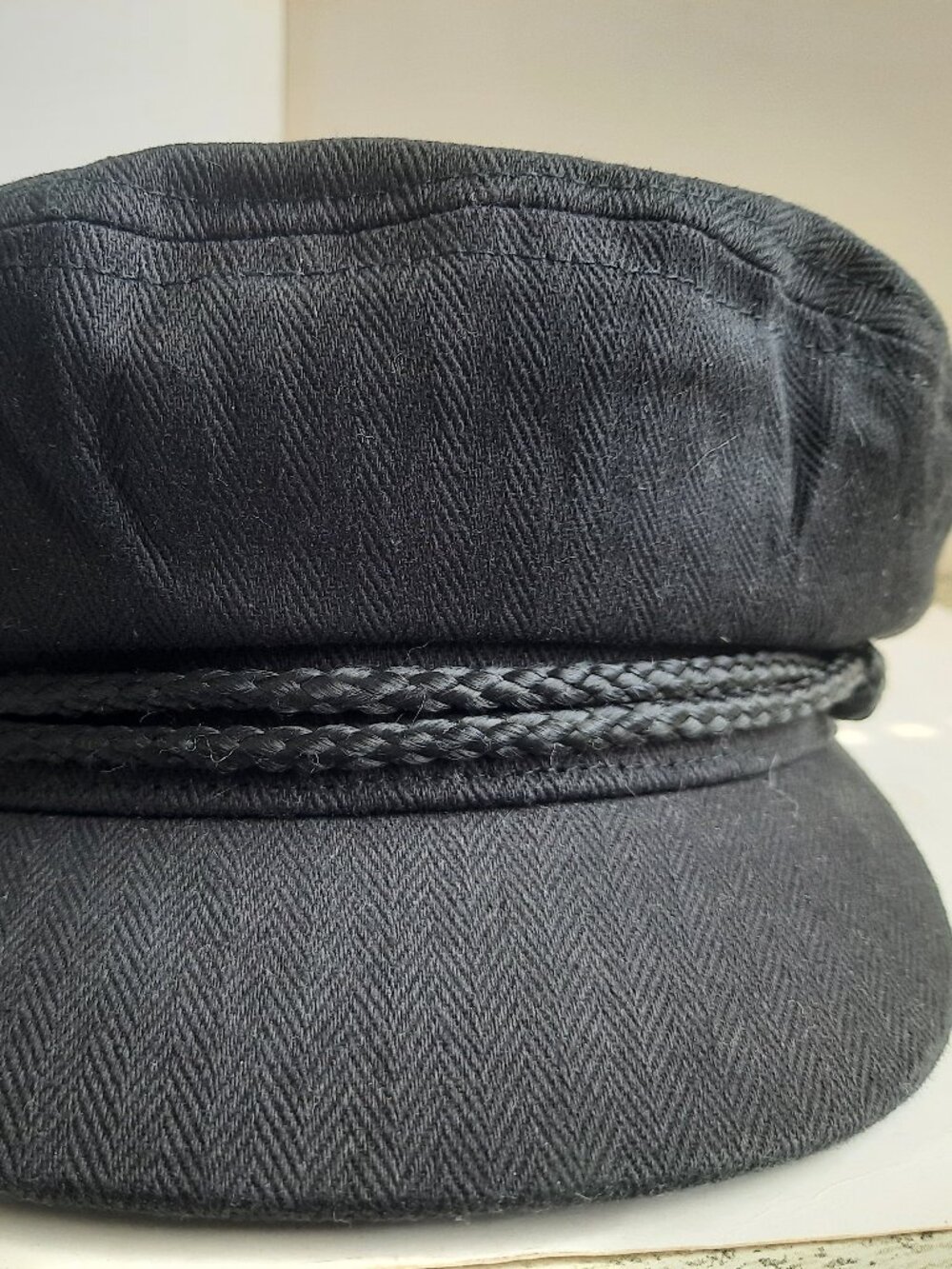 Brixton Fiddler Fisherman Black Cap Size S 7 (56cm) Black - Picture 3 of 9